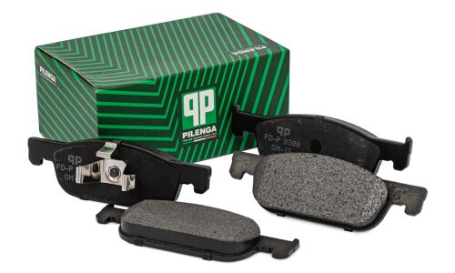 Колодки тормозные дисковые Pilenga, передние, комплект на ось (4 шт), арт. FD-P 3300