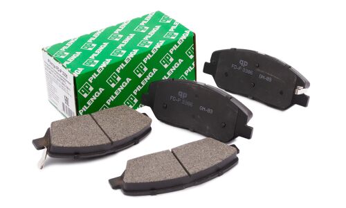 Колодки тормозные дисковые Pilenga, передние, комплект на ось (4 шт), арт. FD-P 3306