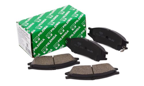 Колодки тормозные дисковые Pilenga, передние, комплект на ось (4 шт), арт. FD-P 3316