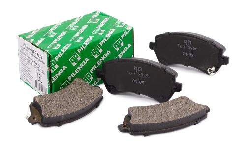 Колодки тормозные дисковые Pilenga, передние, комплект на ось (4 шт), арт. FD-P 3338