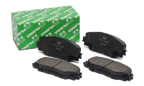 Колодки тормозные дисковые Pilenga, передние, комплект на ось (4 шт), арт. FD-P 3326