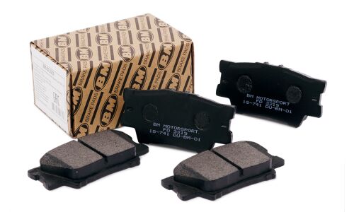 Колодки тормозные дисковые BM, задние, комплект на ось (4 шт), арт. FD 3319