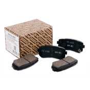 Колодки тормозные дисковые BM, задние, комплект на ось (4 шт), арт. FD 3301