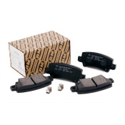 Колодки тормозные дисковые BM, задние, комплект на ось (4 шт), арт. FD 3333