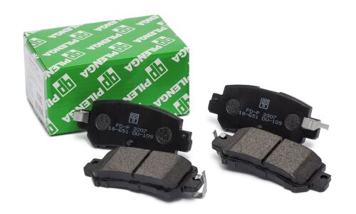 Колодки тормозные дисковые Pilenga, задние, комплект на ось (4 шт), арт. FD-P 3307