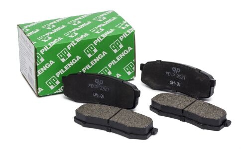 Колодки тормозные дисковые Pilenga, задние, комплект на ось (4 шт), арт. FD-P 3321