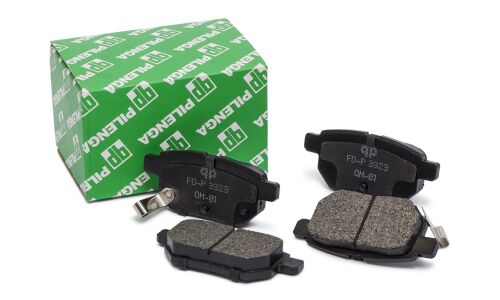 Колодки тормозные дисковые Pilenga, задние, комплект на ось (4 шт), арт. FD-P 3323