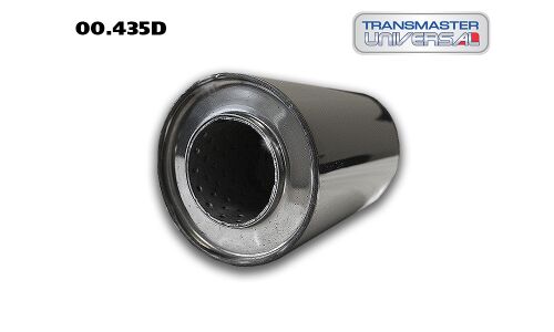 Пламегаситель выхлопной системы Transmaster Universal, Ø100/54, длина 150мм, арт. 00.435d