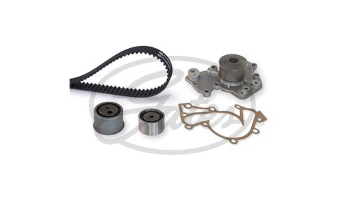 Комплект ремня ГРМ + насос водяной Gates, арт. KP15555XS