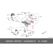 Фильтр воздушный Nissan, арт. 16546-5NA1D