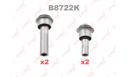 Сайлентблок LYNXauto, комплект 4 шт, арт. B8722K