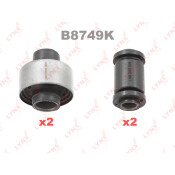 Сайлентблок LYNXauto, комплект 4 шт, арт. B8749K