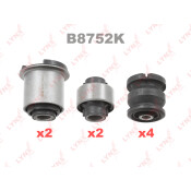 Сайлентблок LYNXauto, комплект 8 шт, арт. B8752K