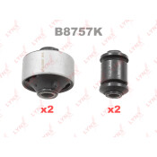 Сайлентблок LYNXauto, комплект 2 шт, арт. B8757K