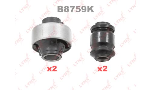 Сайлентблок LYNXauto, комплект 4 шт, арт. B8759K