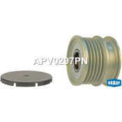 Шкив генератора с обгонной муфтой Krauf, арт. APV0297PN