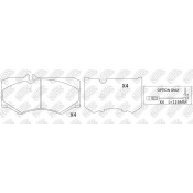 Колодки тормозные NiBK дисковые, арт. PN0254W