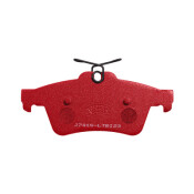 Колодки тормозные дисковые NiBK, комплект на ось (4 шт), арт. PN2702S