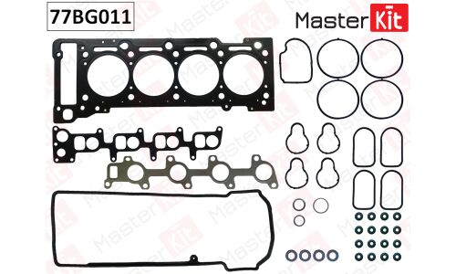 Комплект прокладок головки блока цилиндров Master KiT, арт. 77BG011