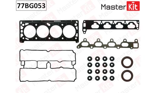 Прокладка головки блока цилиндров Master KiT, верхний комплект, арт. 77BG053