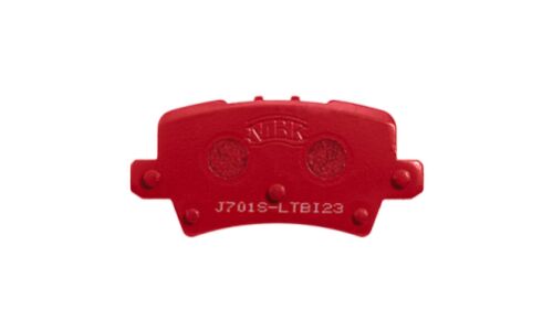 Колодки тормозные дисковые NIBK Performance, задние, комплект на ось (4 шт), арт. PN8867S
