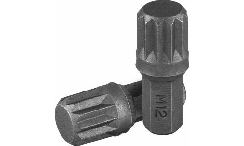 Бита-вставка Ombra, посадочный размер HEX5/16", наконечник M12, длина 30мм, арт. 556712