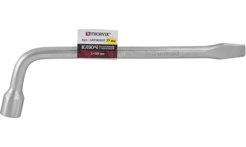 Ключ баллонный Г-образный Thorvik, 17мм, длина 310мм, арт. LHTW3517