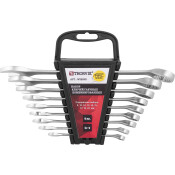 Набор комбинированных ключей Thorvik ARC, от 8мм до 22мм, с держателем, комплект 9 предметов, арт. W3S9PR
