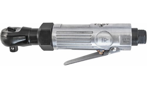 Ключ трещоточный пневматический Thorvik, с квадратом 3/8", 27Нм, 6.3Атм, длина 183мм, арт. ARW3827