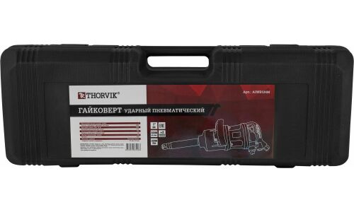Гайковёрт пневматический Thorvik, с квадратом 1", 3200Нм, арт. AIWS124M
