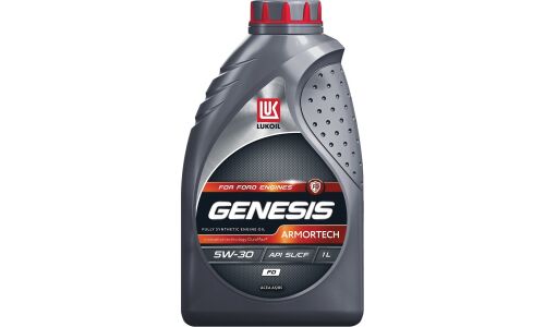 Масло моторное Лукойл Genesis Armortech FD 5w30, синтетическое, API SL/CF, ACEA A1/A5/B1/B5, универсальное, 1л, арт. 3149867