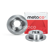 Диск тормозной Metaco, задний, правый/левый, для Mitsubishi Galant, 1 шт, арт. 3060-004
