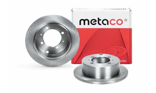 Диск тормозной Metaco, задний, правый/левый, для Mitsubishi Galant, 1 шт, арт. 3060-004