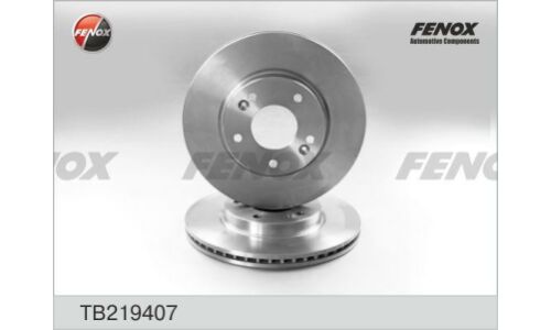 Диск тормозной Fenox, передний, арт. TB219407