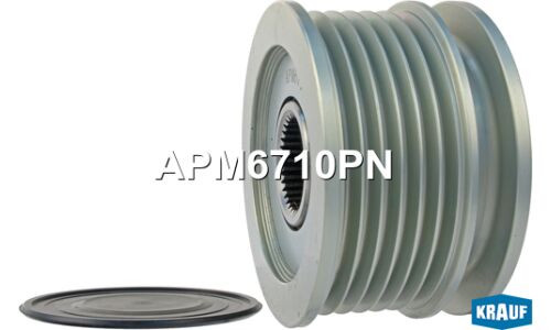 Шкив генератора Krauf с обгонной муфтой, арт. APM6710PN