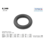 Крепление выхлопной трубы Transmaster Universal, резина, арт. G.249