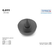 Крепление выхлопной трубы Transmaster Universal, резина, арт. G.011