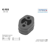 Крепление выхлопной трубы Transmaster Universal, резина, арт. G.122