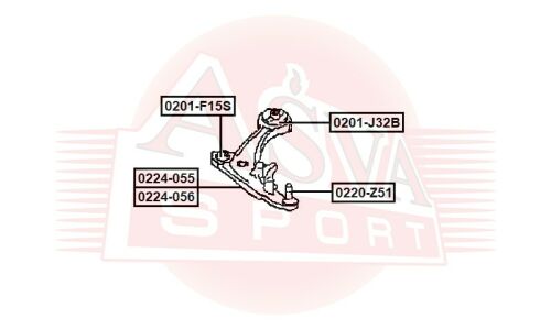 Опора шаровая Asva, арт. 0220-Z51