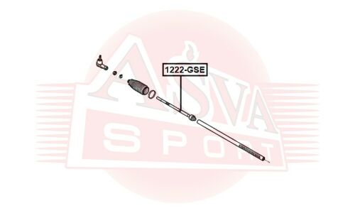 Тяга рулевая Asva, арт. 1222-GSE