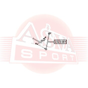 Стойка стабилизатора (линк) Asva, передняя, арт. 2323-001