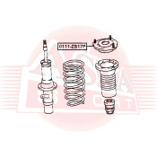 Опора переднего амортизатора | перед Asva, арт. 0111-ZS17F