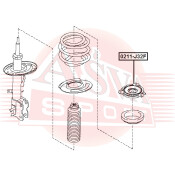 Опора амортизатора переднего | перед Asva, арт. 0211-J32F