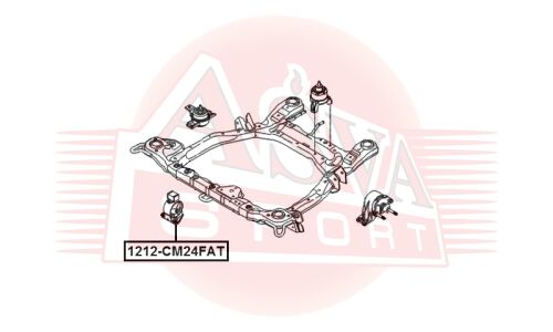 Опора (подушка) двигателя Asva, арт. 1212-CM24FAT