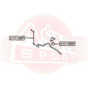 Втулка Asva, арт. 2107-CBSF