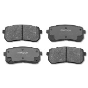 Колодки тормозные дисковые Metaco, задние, комплект на ось (4 шт), арт. 3010-064