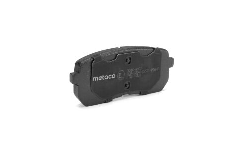 Колодки тормозные дисковые Metaco, задние, комплект на ось (4 шт), арт. 3010-064