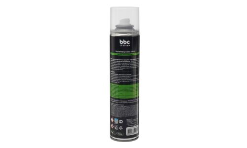 Полироль-реставратор салона BiBiCare Plastic Polish Glossy, для пластика, с антистатическим эффектом и защитой от УФ-лучей, аэрозоль 400мл, арт. 4018