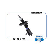 Амортизационная стойка Brave, газомасляная, передняя, левая, 1 шт, арт. BR.SA.1.35