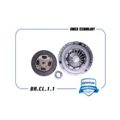 Комплект сцепления Brave (корзина, диск, выжимной подшипник), арт. BR.CL.1.1